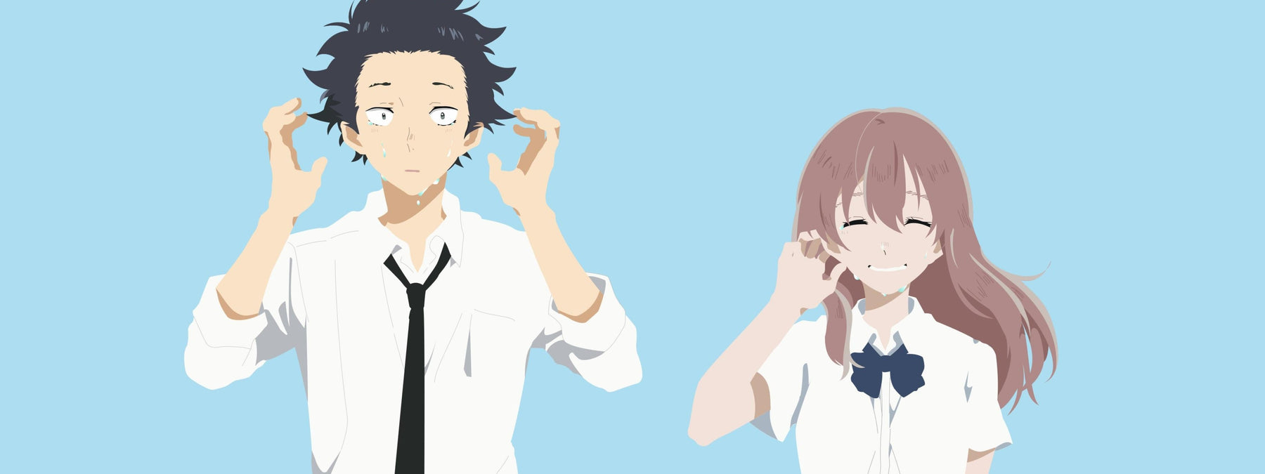 A Silent Voice hijab collection