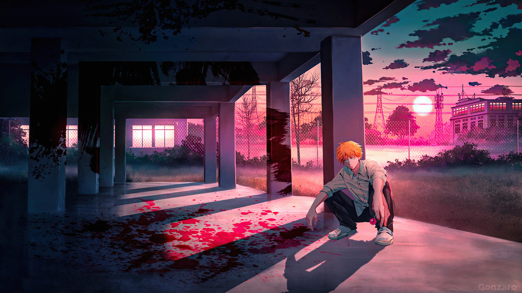 Chainsaw Man hijab collection