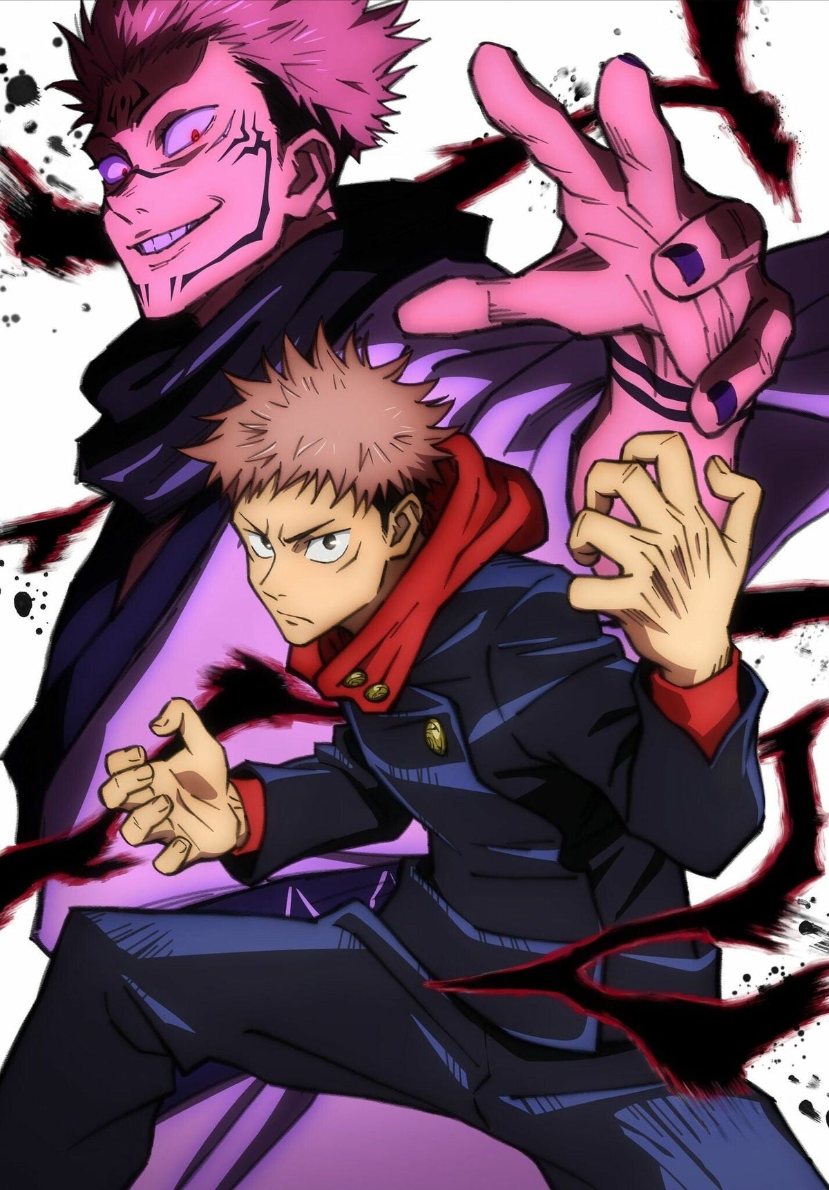 Premium modal hijab inspired by Jujutsu Kaisen