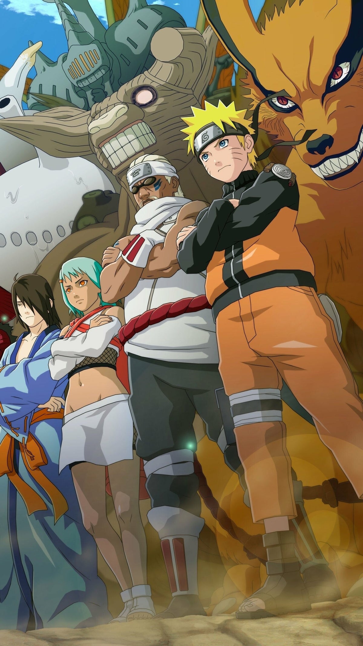 Premium modal hijab inspired by Naruto